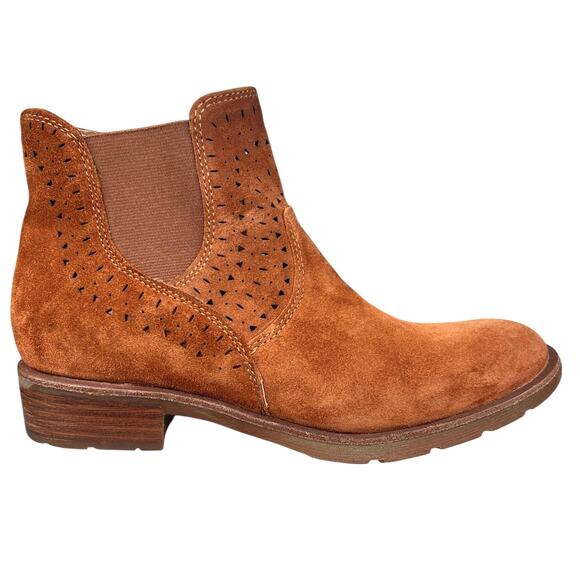 Sofft Women’s Barina Honey Suede Side Zip Ankle Boot Size US 8 - Picture 1 of 10